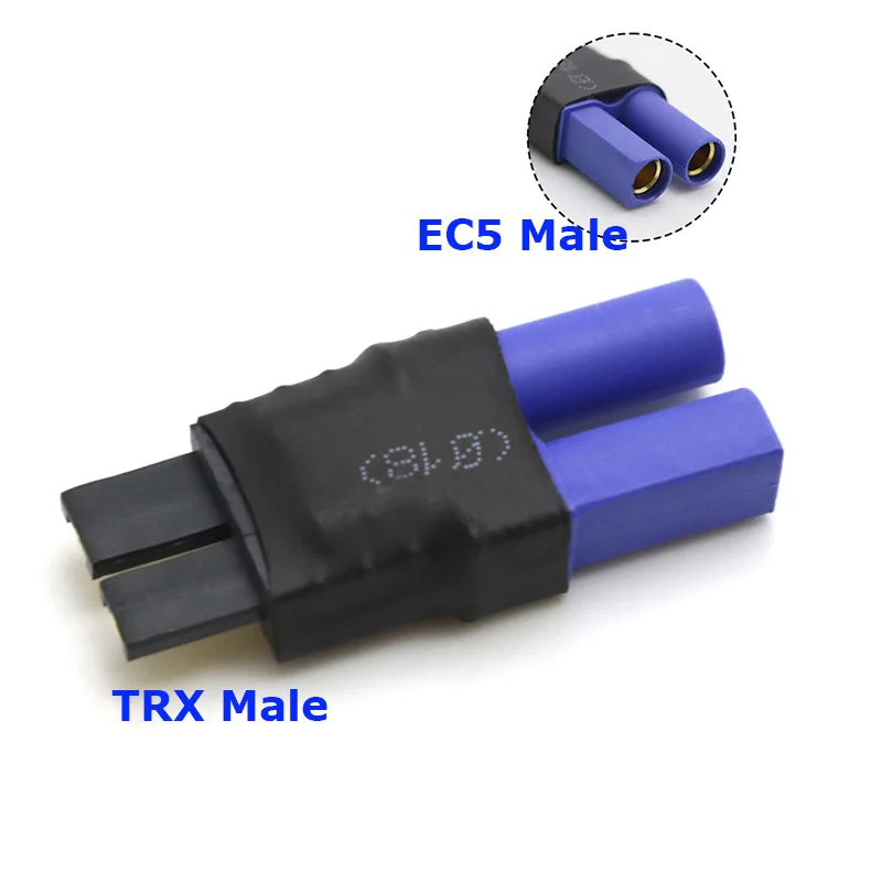 2er-Set Adapter XT30 XT60 XT90 Traxxas T-Stecker Deans EC5 EC3 Buchse auf Stecker HXT 4MM Steckverbinder RC Lipo Akku Steuerungsteile DIY – Detail 9