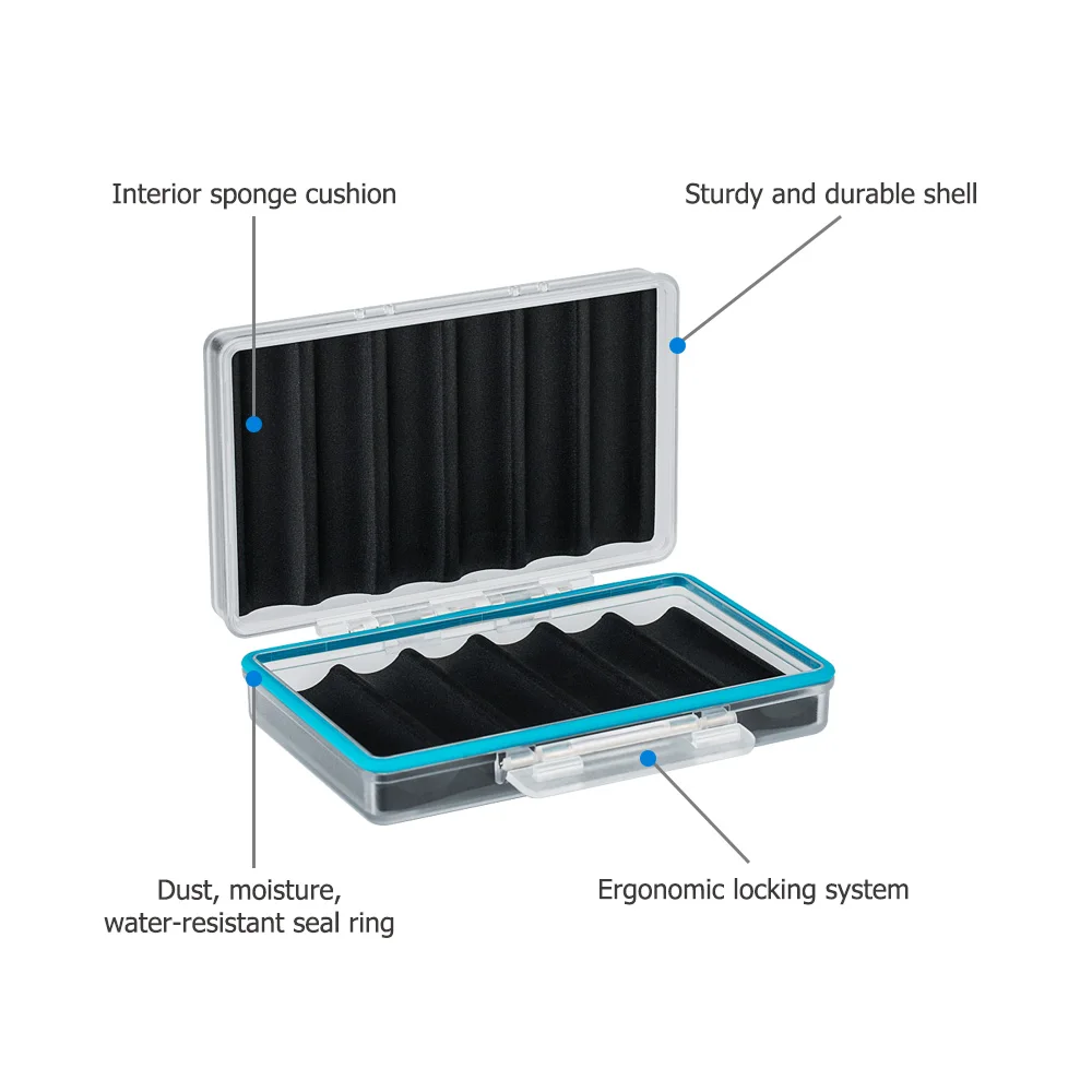 Jjc escudo durável 18650 caso de armazenamento da bateria titular organizador para 6x18650 lanterna led mini ventilador backup baterias