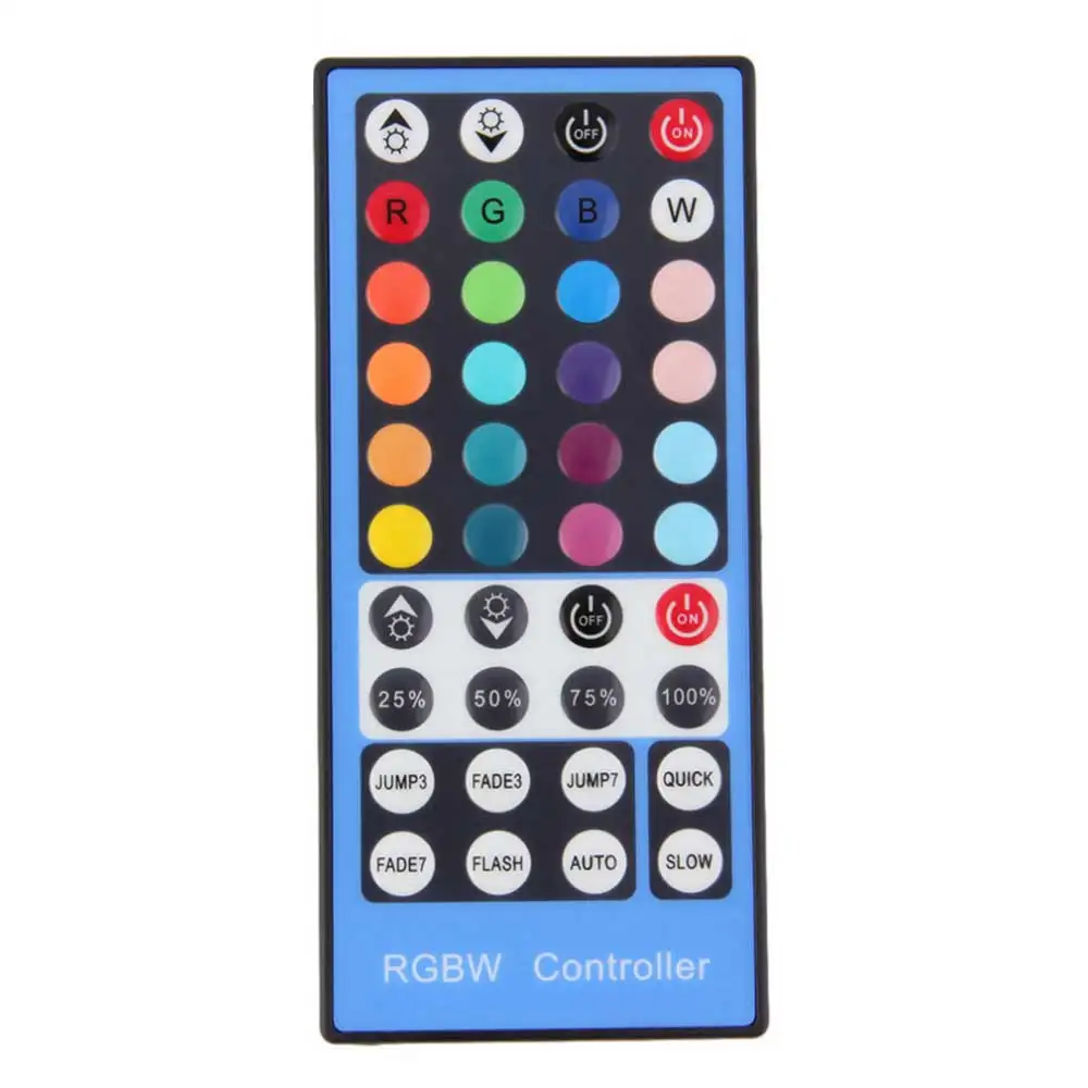 RGBW/RGBWW Led Remote Controller with 40Keys  2A*4CH for 2835 5050 SMD Flexible Led Ribbon Strip Light DC12-24V