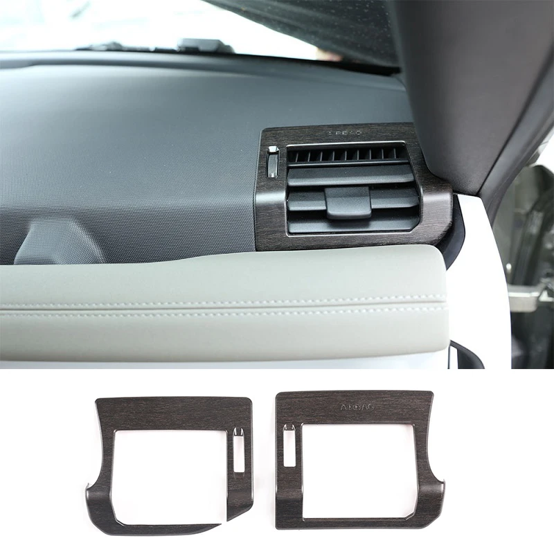 Car Styling 2 pcs For Land Rover Defender 110 130 2020-2021 ABS Side AC Vent Frame Cover Trim Car Interior Accessories