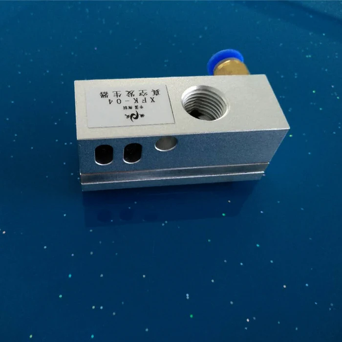 เครื่องกำเนิดไฟฟ้าสูญญากาศนิวเมติกปั๊มสูญญากาศสูญญากาศเครื่องกำเนิดไฟฟ้า XFK-04