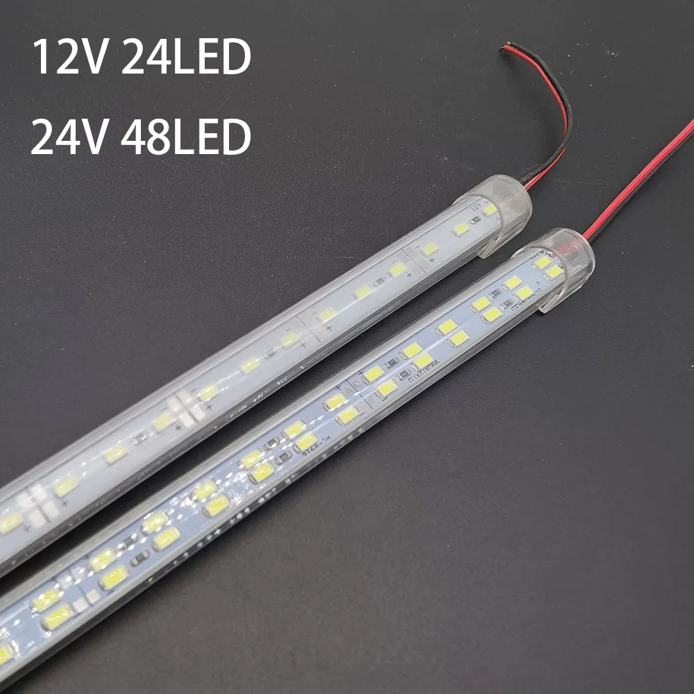 12V/24V 24/48 LED 라이트 스트립 330X15mm 하드 리지드 튜브 바 램프 IP65 방수 5730 LED 비드 라이트 스트립 – 실사용자 리뷰 및 성능 분석
