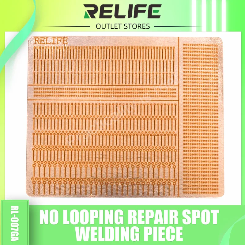 RL-007GA 1400 Dots Repairing Solder Lug Spot Soldering Pad  for iPhone Welding Board Flywire Replacement IC Repair Fix