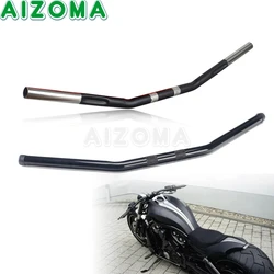 25mm Motorcycle Handlebar Black Chrome Handle Bar Retro Drag Bar Cruiser For Harley Sportster XL 883 1200 XL883L XL1200L XL1200T