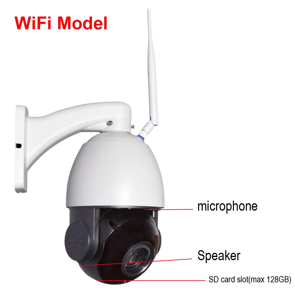 

5MP Ai human Auto Tracking WIFI PTZ IP Camera 30x PTZ IP camera Outdoor Video Surveillance Wireless CCTV Security Camera PTZ