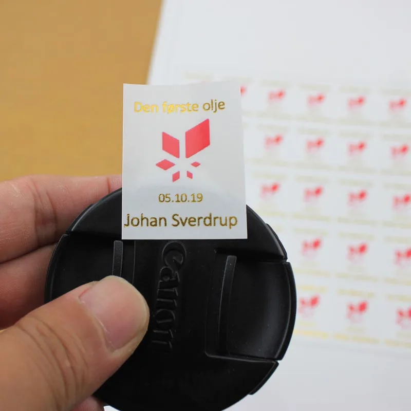 Cheap roll vinyl custom label waterproof, high quality vinyl label sticker cosmetic label