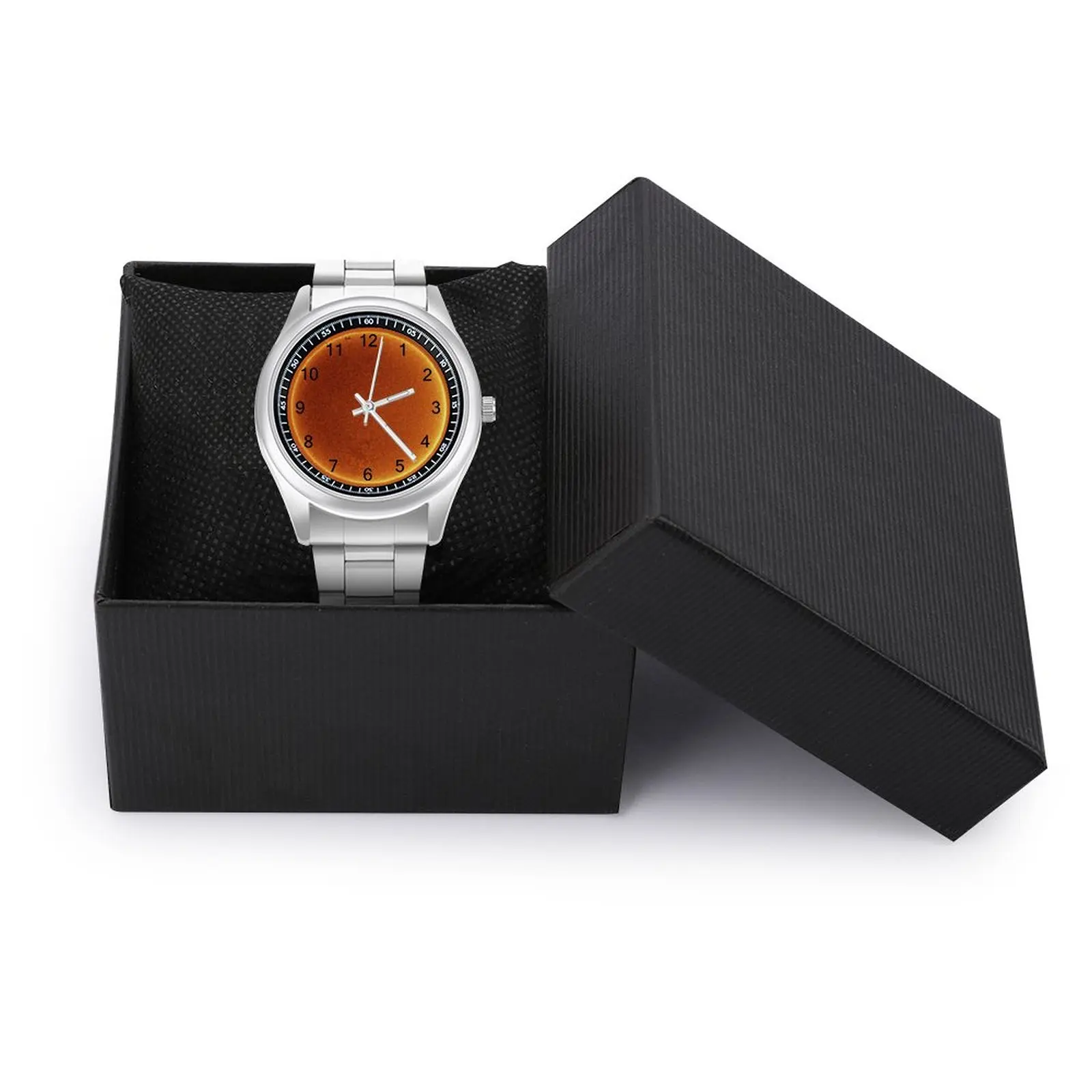 Solar Quartz Watch Cheap Colored Wrist Watch Stainless Men Fitness Design Wristwatch