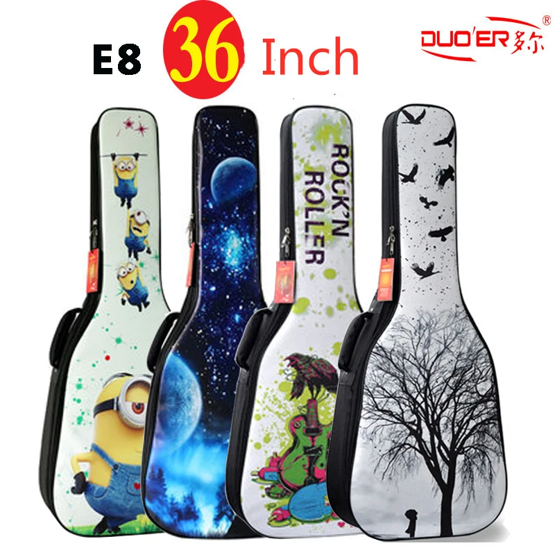 Portable 34 Inch Guitar Bags Waterproof sponge EPE Backpack Breathable 36 Inch Guitar Bag Customize Wholesale