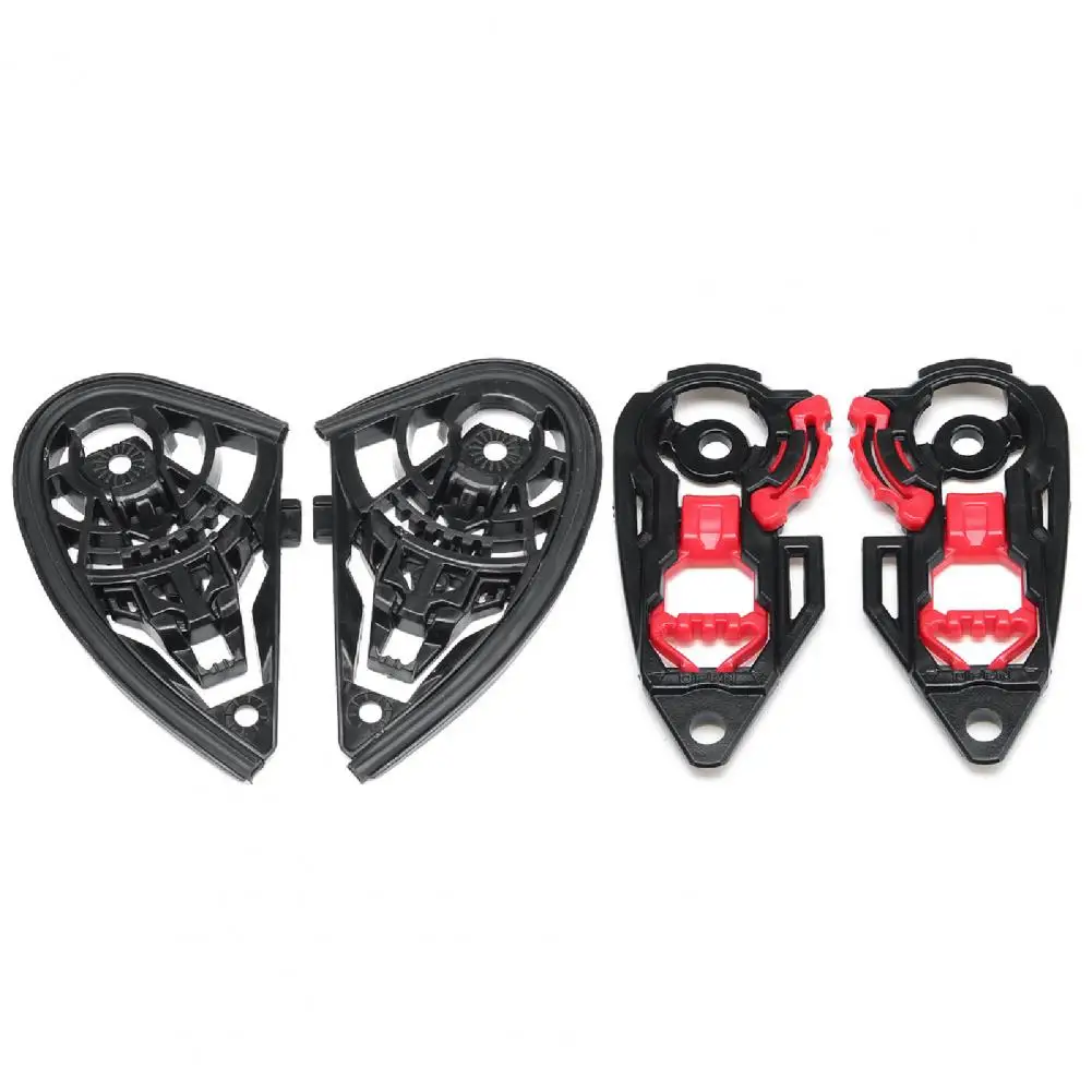 1 Pair Shield Base Plate Compact Tight ABS Helmet Gear Base Plate for K1 K3SV K5 / K3 K4 Pedal Pads Motorcycle Equipments