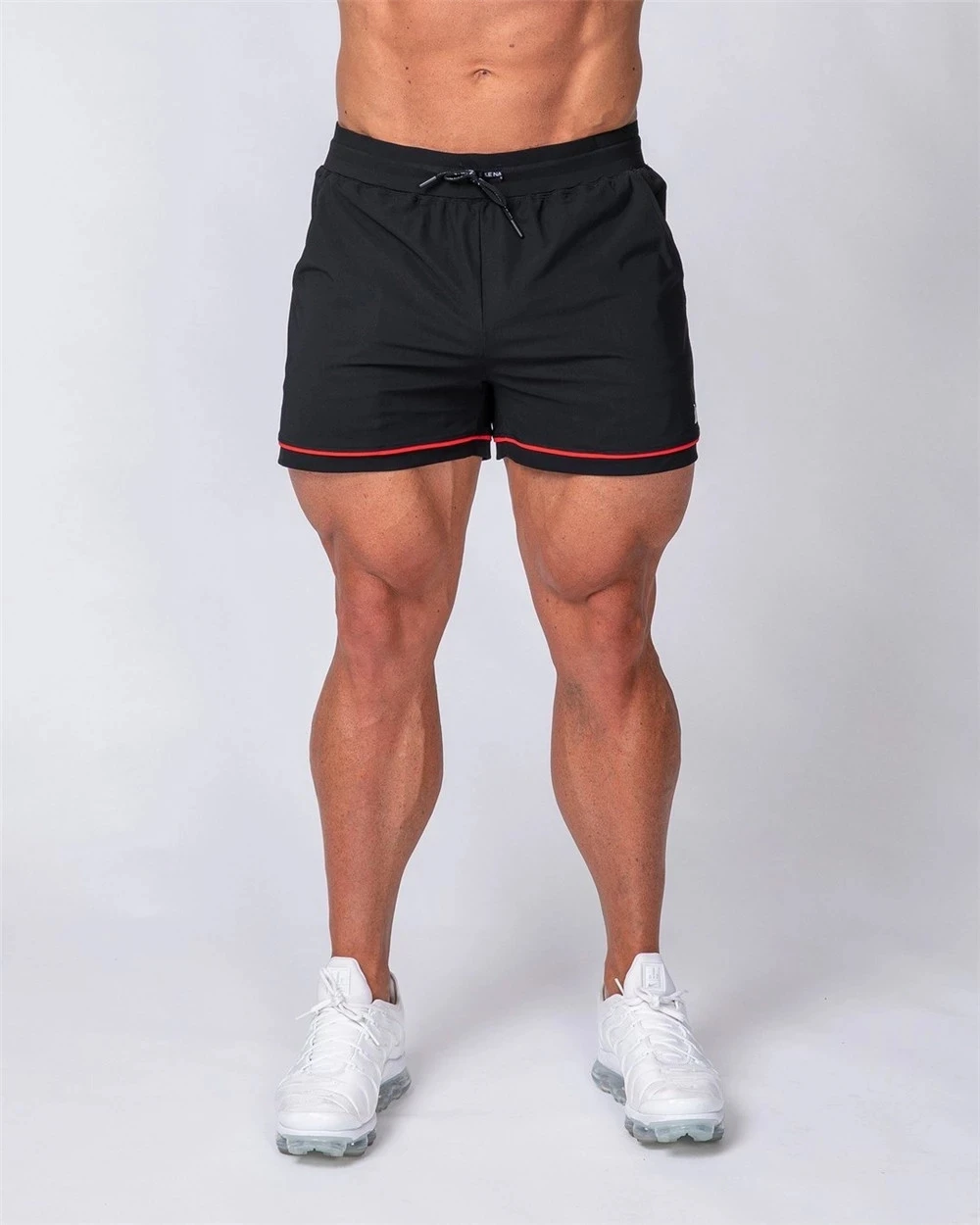 Pantaloncini sportivi da corsa estivi da uomo palestra Fitness Workout Bermuda Bodybuilding maschile pantaloni corti sottili Skinny Beach Quick dry Bottoms