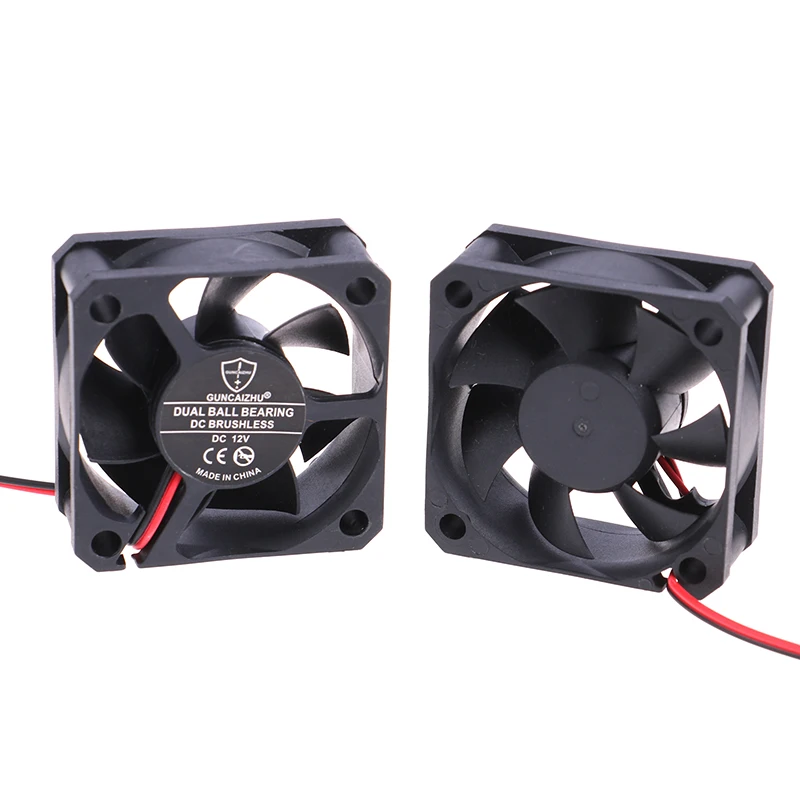 5V/12V/24V 50*50*20 Mm 2wire 2-Pin Computer Case Server Inverter Cooling Fan