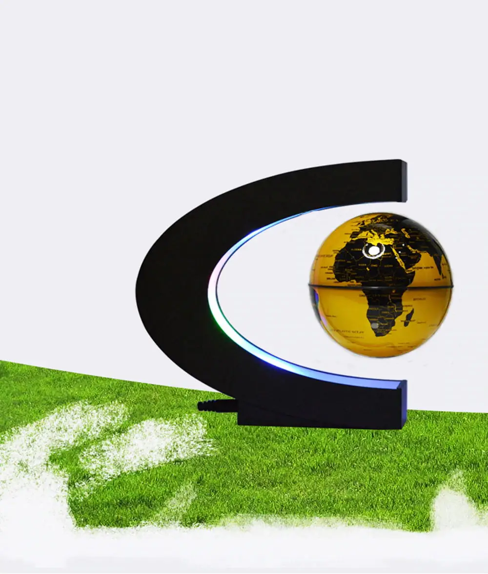 1 Pcs Anti-Gravity Maglev Globe เครื่องประดับ Perpetual Motion Office เดสก์ท็อปของเล่นตกแต่ง Figurines เครื่องมืออุปกรณ์เสริม