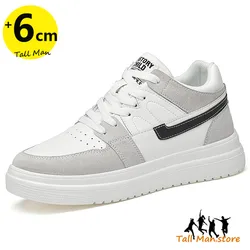 Sneakers uomo sport Elevator scarpe altezza aumento soletta 6cm uomo vita quotidiana moda per il tempo libero