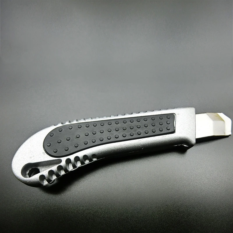 Liga de alumínio faca de alta qualidade afiada artista com papel de parede multifuncional corte modelo decoração ferramenta 18mm