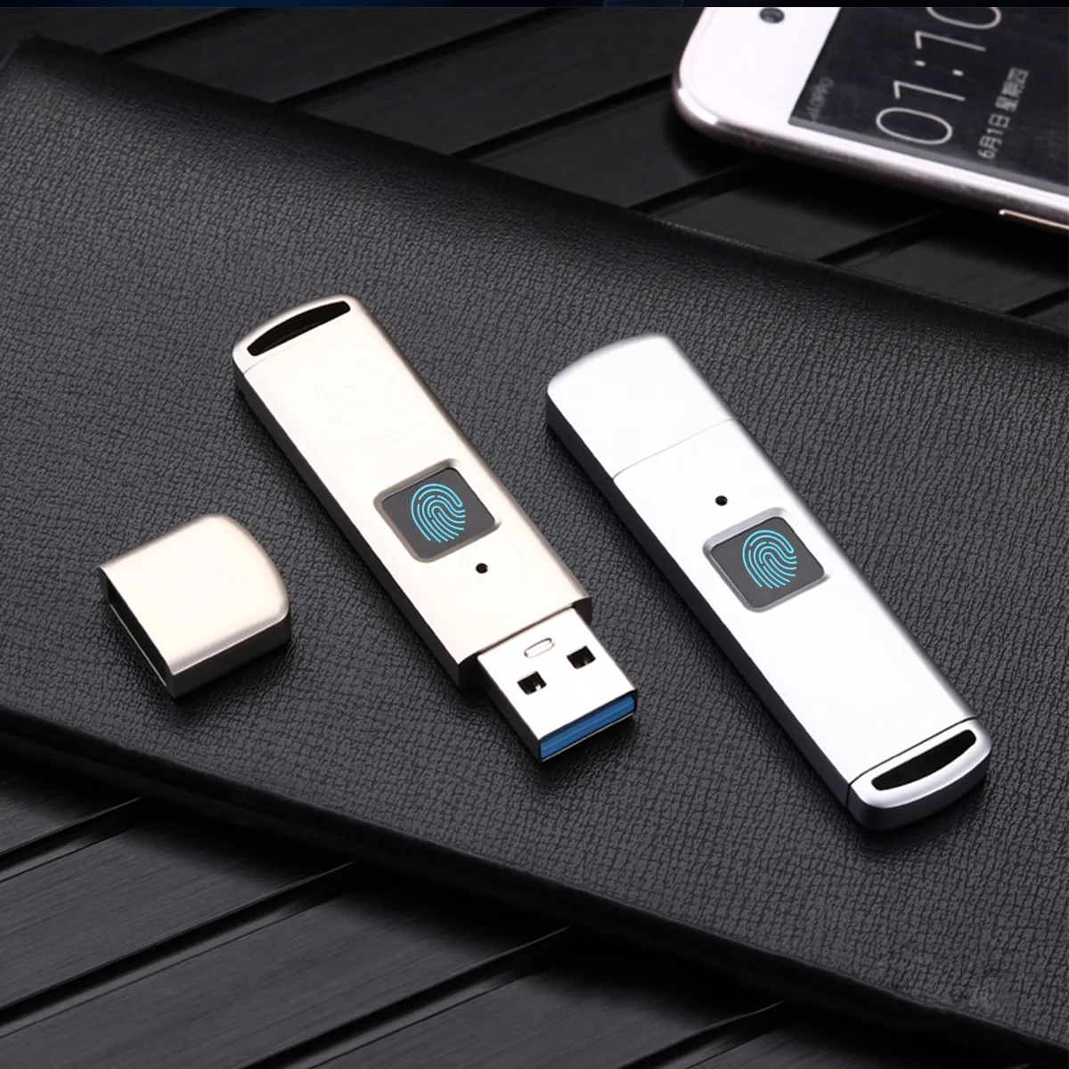 Флэш-накопитель Kercan с распознаванием отпечатков пальцев USB3.0, конфиденциальная зашифрованная безопасность, 256 ГБ, 128 ГБ, 64 ГБ, 32 ГБ, шифрованный диск с отпечатками пальцев