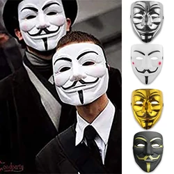 Anonim Cosplay maskeleri cadılar bayramı maskeleri Film Cosplay V Vendetta maskesi parti maskesi sahne Film tema maske hediyeler için çocuklar