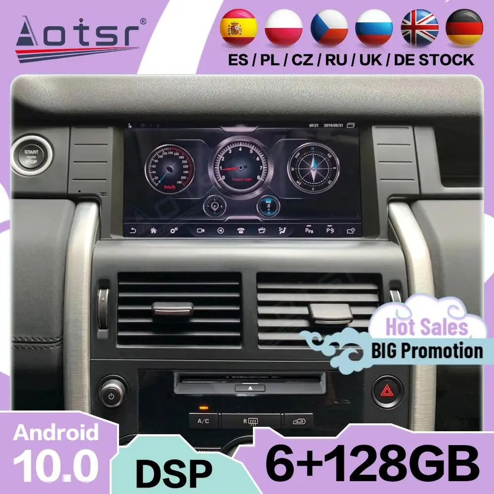 

Carplay Multimedia Auto Stereo Android For Land Rover Discovery Sport 2010 2011 2012 2013 2014 2015 GPS Radio Player Head Unit