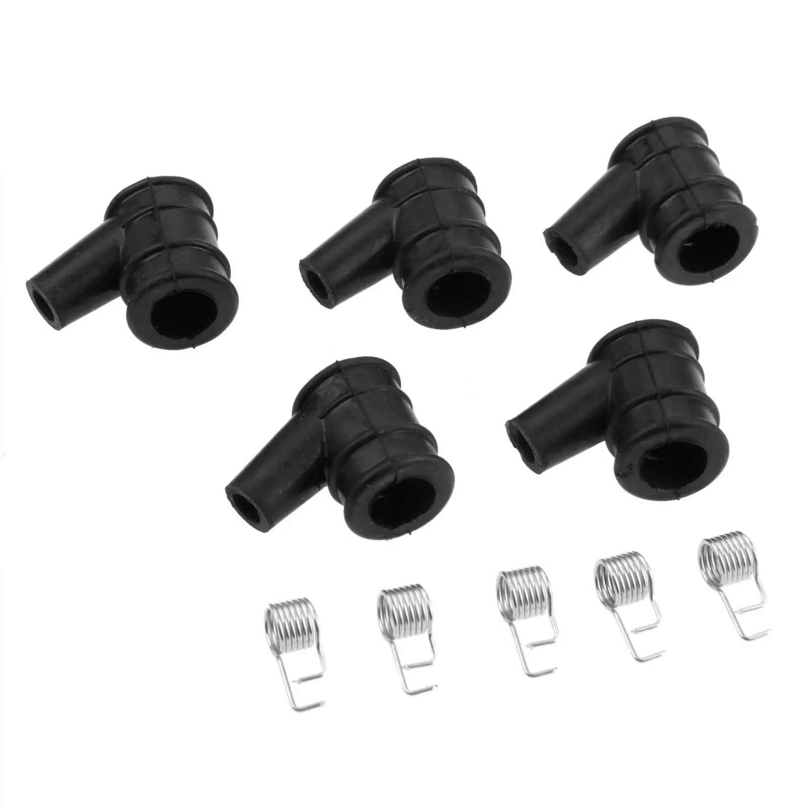 

5 Sets Chainsaw Ignition Coil Cap And Spring 2 Stroke Garden Tool Parts for 4500 5200 5800 Chainsaw Spare Parts