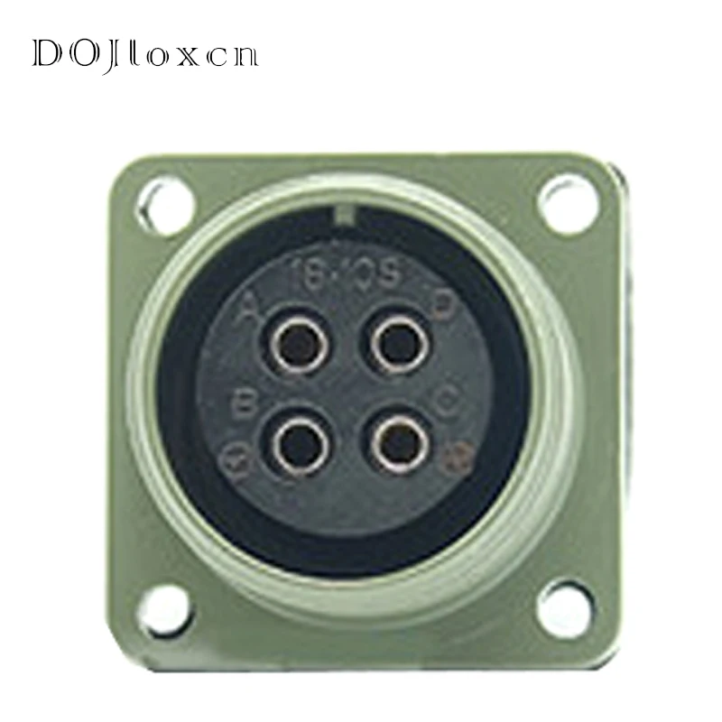 1 Set 4 Pin MS5015 Military Standard Aviation Electricity Plug MS3108A-18-10S/P MS3102A Straight Elbow Male Female Connector