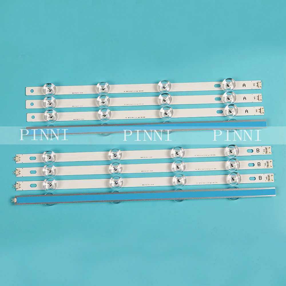 Faixa de luz led para retroiluminação de tv lg, 42 polegadas, drt2.0 3.0, 100%, 42 polegadas, 1710b, 1957e, 1956e