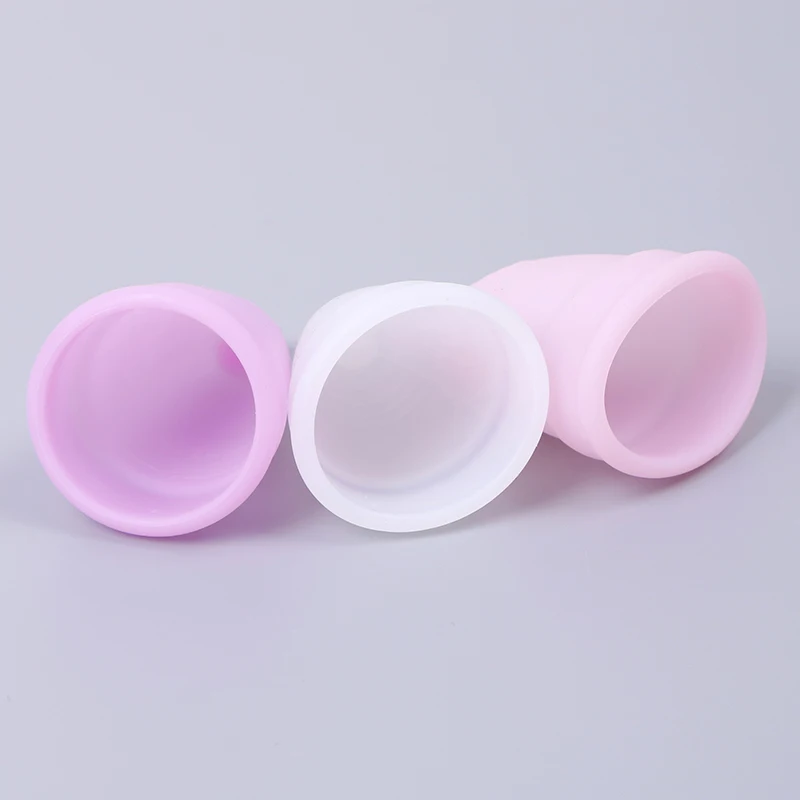 1PC Hot Sale Menstrual Cup For Women Hygiene Medical 100% Silicone Cup Menstrual Reusable Lady Cup Menstrual Than Pads