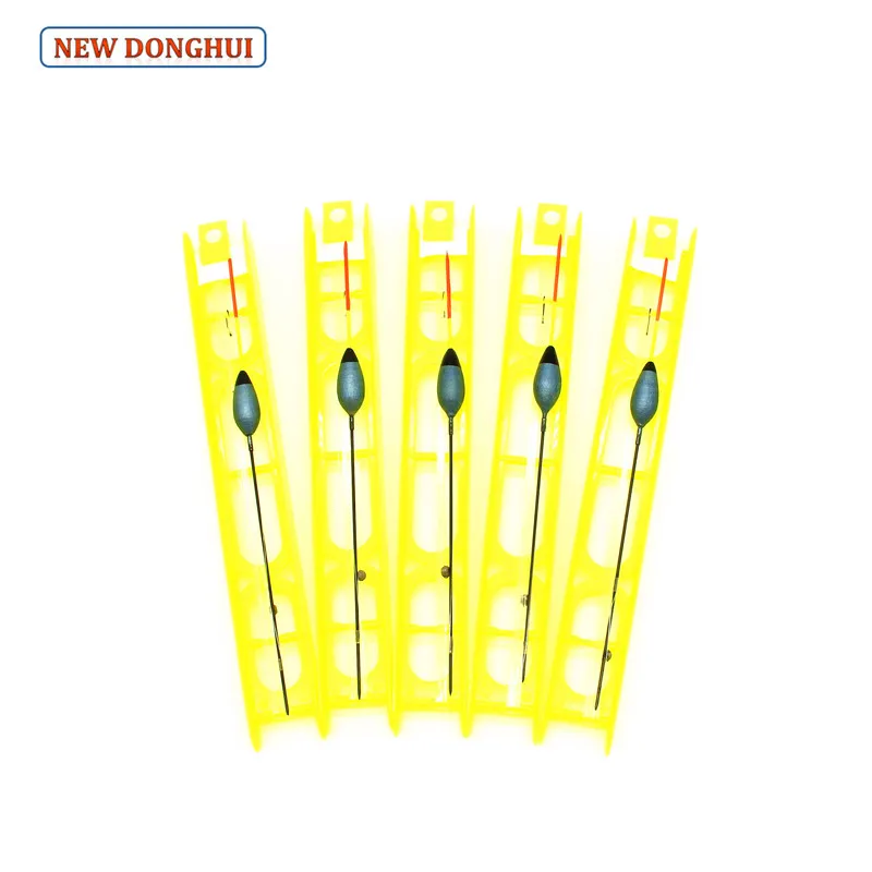 

Newdonghui Fishing Float Set Winder Float Ready-Made Rig 5pcs/pack or 10pcs/pack Fishing Accessory Tackle 0.3G Buoyancy TP24070