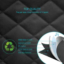 Waterproof Pet Car Seat Cover #6