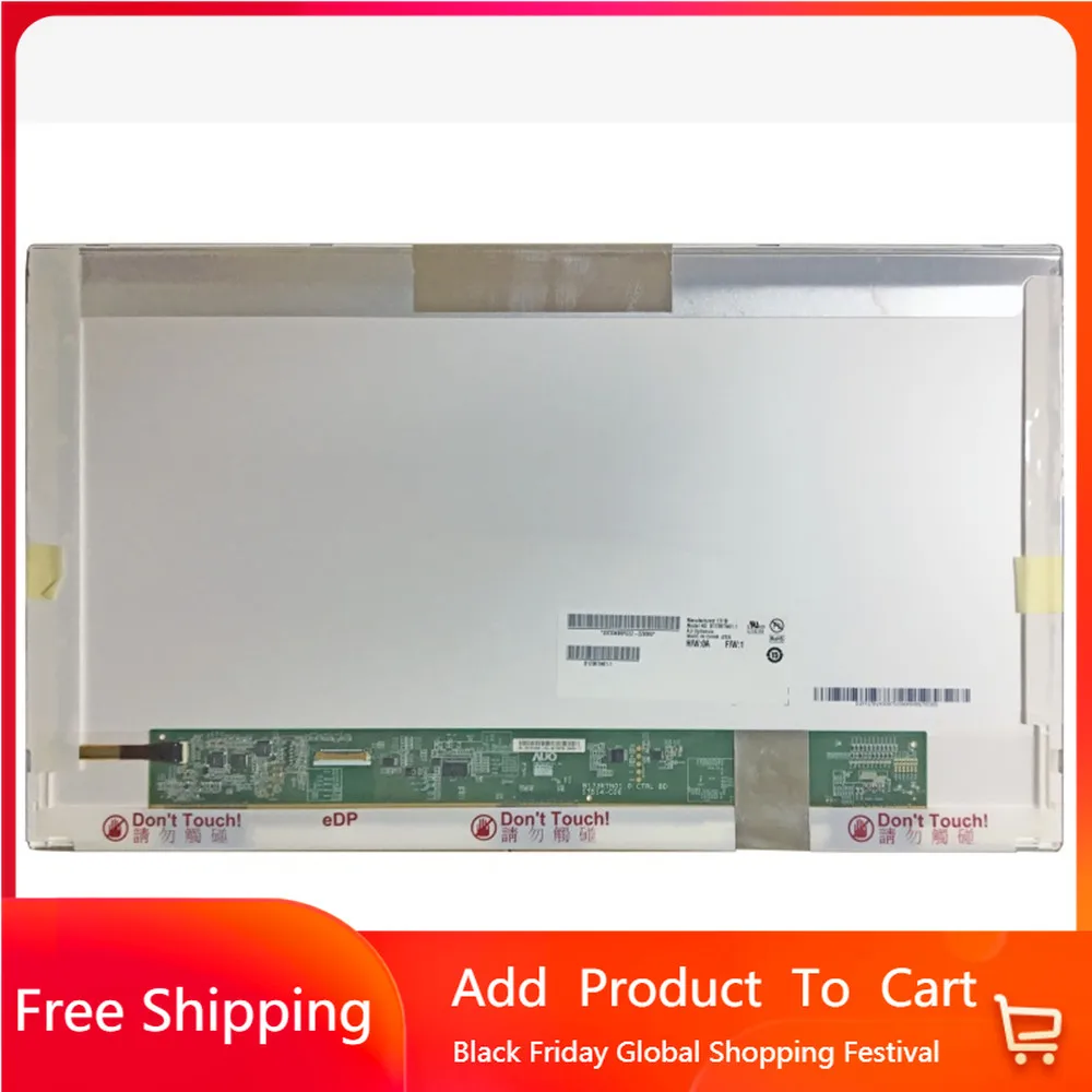 

17.3 inch Laptop LCD Screen B173RW01 V5 EDP 40PIN 60HZ HD 1600*900 Replacement Display Panel