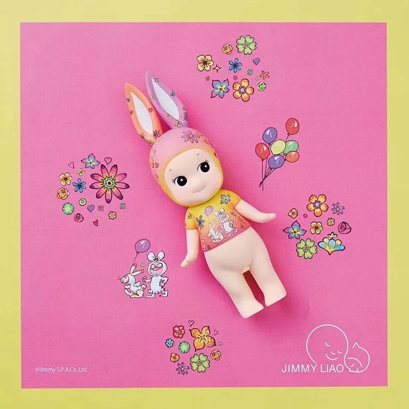 Sonny Angel Artist Collection Jimmy Liao Joint Toys Cute Rabbit Elephant Anime Figure  Surprise Box Kawaii Model Birthday Gift