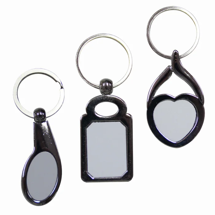 metal key ring for sublimation blank keychain for heat transfer blank consumable materials new  style 50pieces/lot free shipping