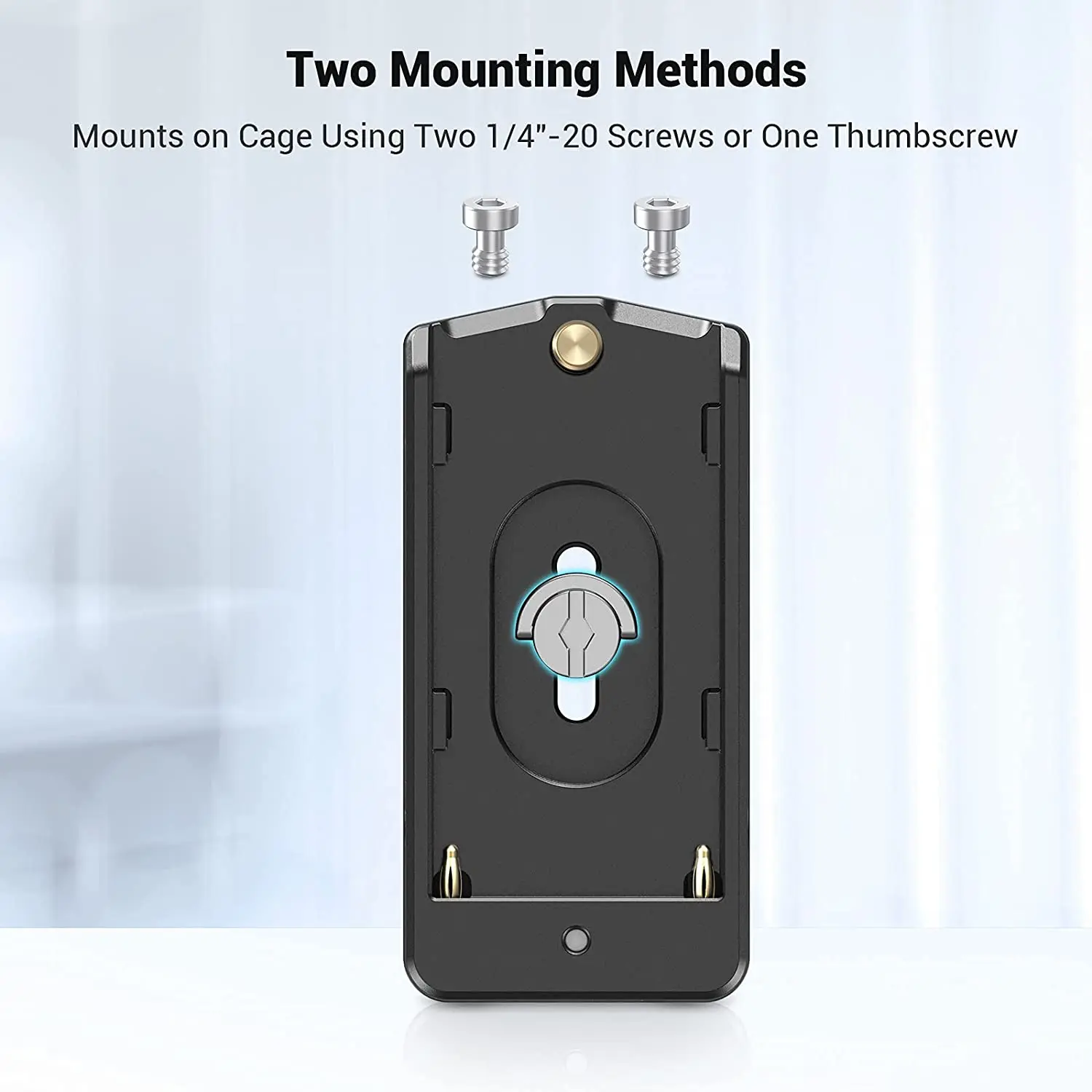 SmallRig NP-F Battery Adapter Plate Lite For Sony NP-F battery w/ 12V/7.4V Output Port, LED Low Battery Indicator 3018