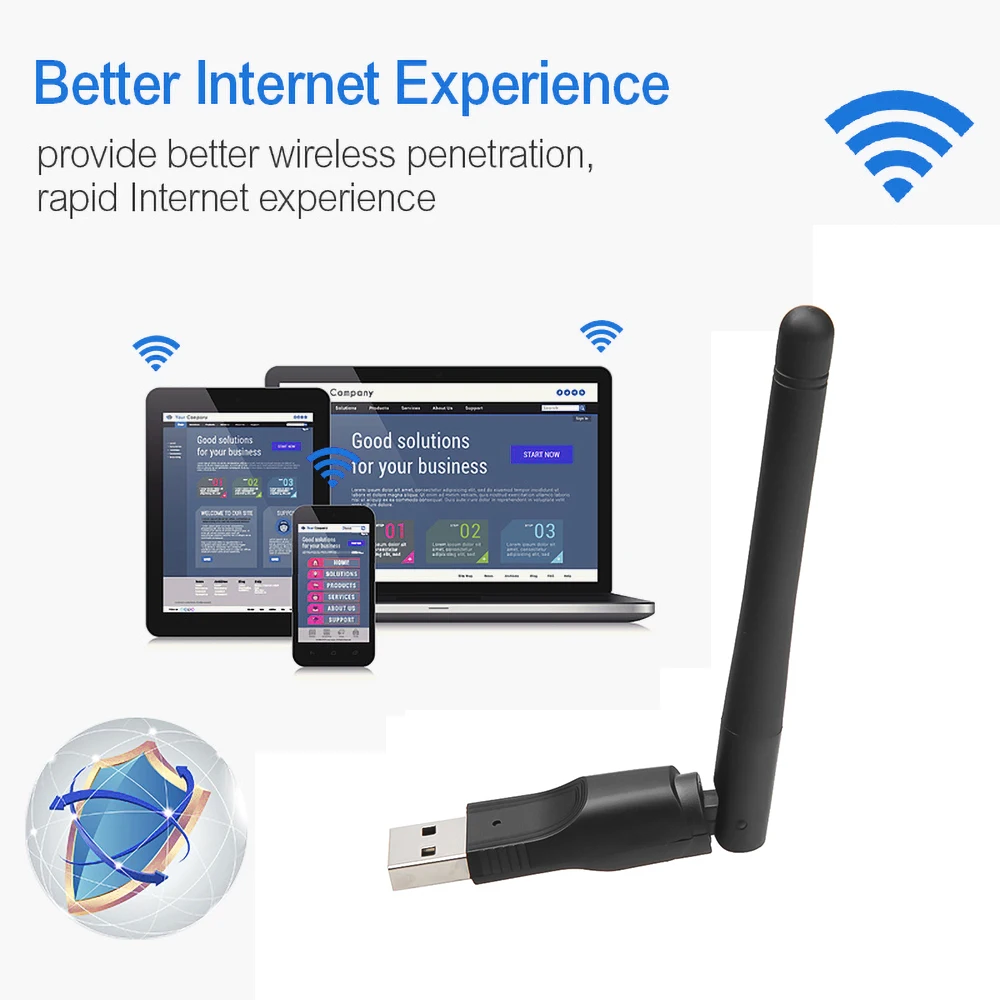 USB Wi-Fi мини-адаптер kebidu, сетевая LAN-карта MT7601, 150 Мбит/с, 802.11n/g/b сетевая LAN-карта, Wi-Fi донгл для ТВ-приставки