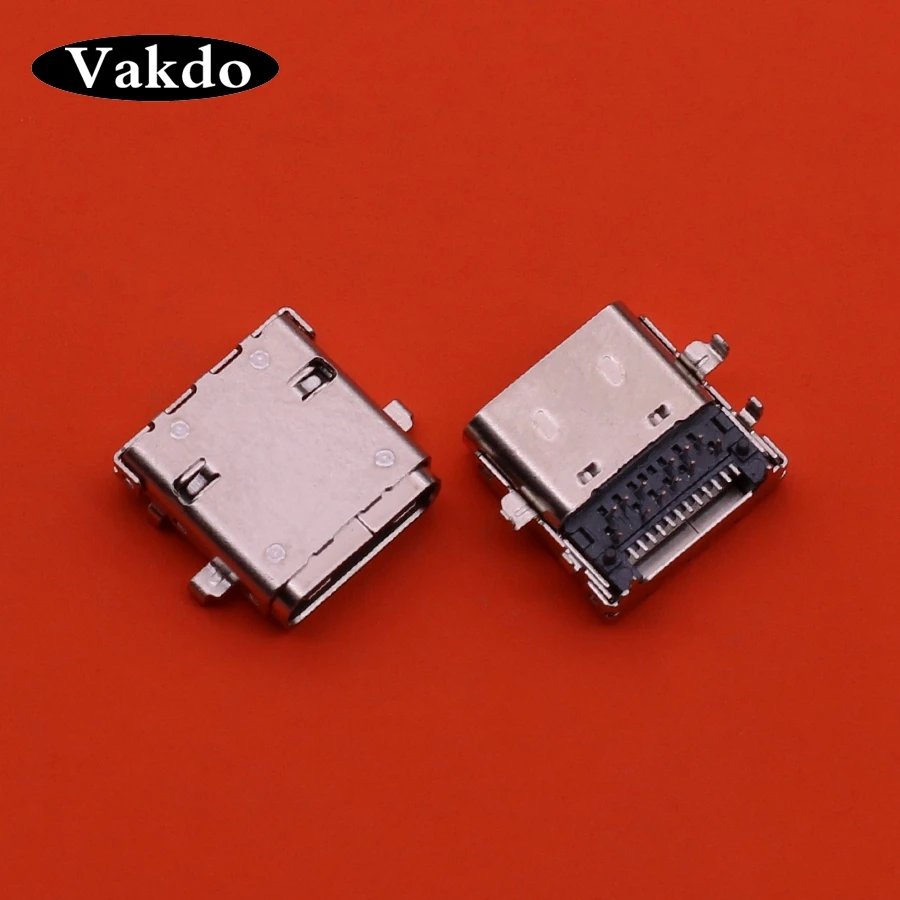 2PCS For HP ENVY 13-AD 13-AD000TX TYPE-C Usb 3.1 Jack Female Type C Charge Port Socket Connector