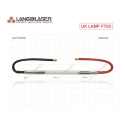 Lamp Code F703-xxx / UK lamp 7*58*125F - wire / IPL Flash Lamp / UK Import IPL FLASH lamps