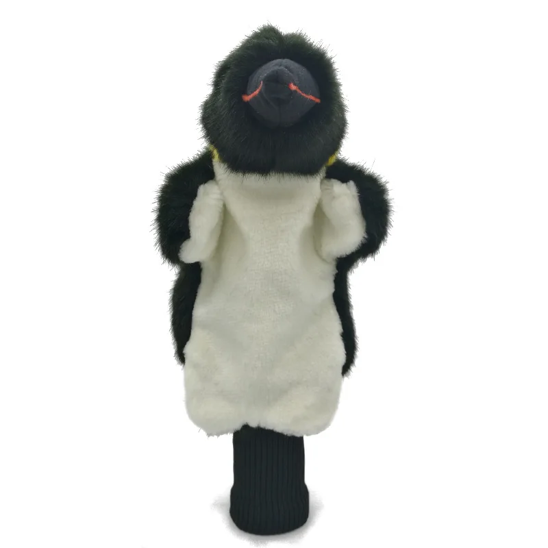 Plush Penguin Golf Fairway Woods Headcover Hybrid Golf Cover Animal Sporting Goods Mascot Novelty Cute Gift