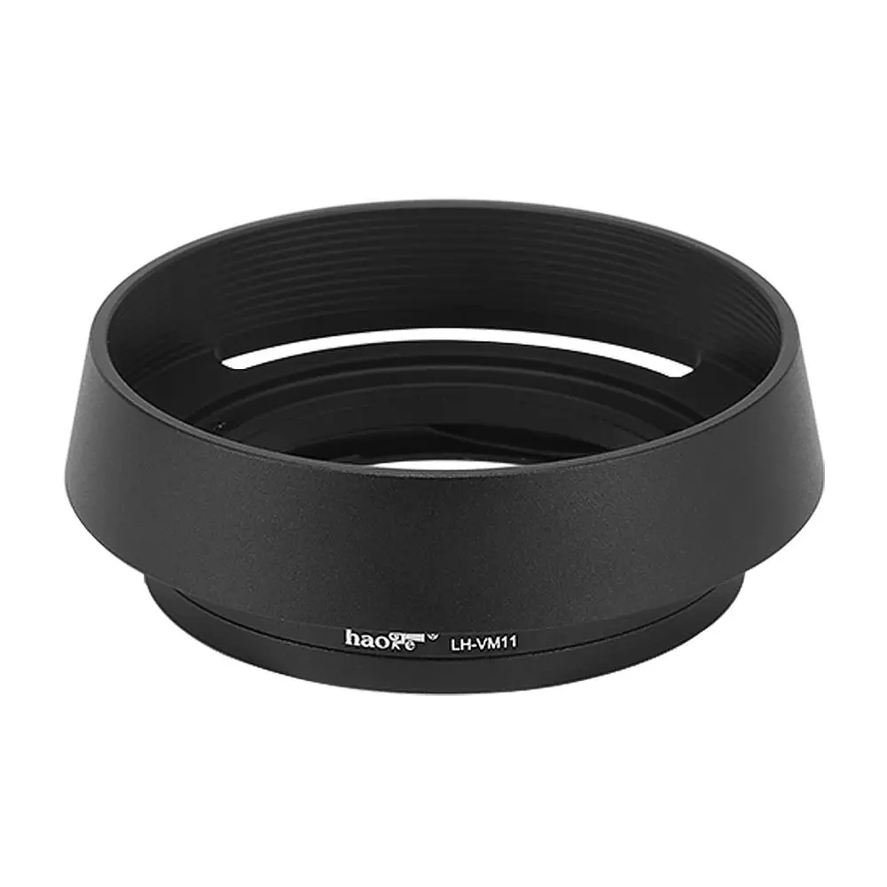 Haoge LH-VM11 Bayonet Round Metal Lens Hood Shade for Voigtlander 35mm f2 1:2/35 ULTRON Aspherical Vintage Line VM Lens