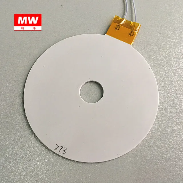 

Annular Ceramic Heating Plate MCH Alumina High Temperature Ceramic Heating Plate Outer Diameter 78mm Inner 14mm220v260w