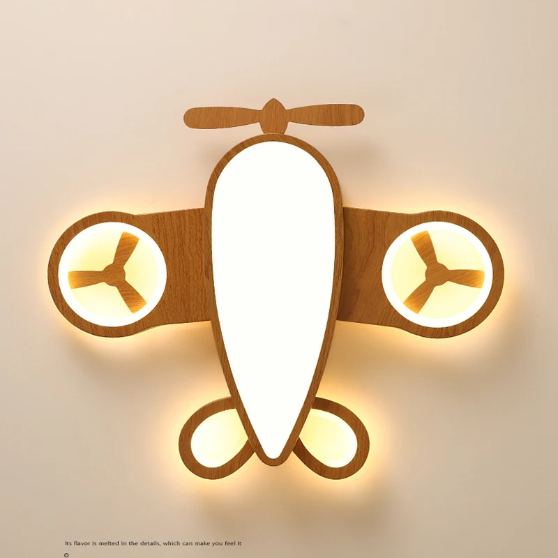 Imagem -06 - Nordic Remote Control Airplane Teto Lâmpada Arandelas de Ferro Crianças Quarto Luz Crianças Bebê Menino Iluminar Ac220v