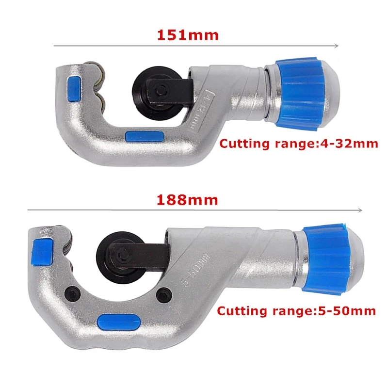 4-32/5-50/6-70mm Stainless Steel Pipes Tube Cutter Tube Shear Cutter With Hobbing Circular Blade For Tube Knife Cut PlumbingTool