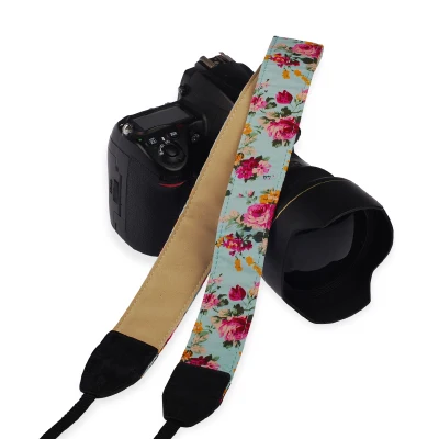 NEW Camera Shoulder Strap Neck Belt Vintage Chinese Flower Style Durable Cotton Universal Straps for Canon for Nikon DSLR