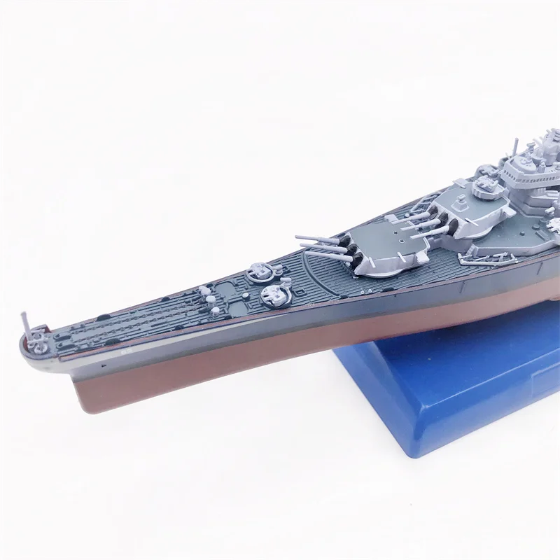 Diecast 1:1000 Scale WWII Missouri Warship Cruiser Battleship Model Simulation Alloy Decoration Static Collection Souvenir