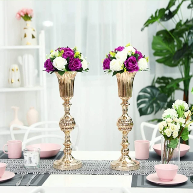 

20pcs)Flower Stand And Wedding Table Decorations Gold/Tall Centerpieces For Party/Event qq375