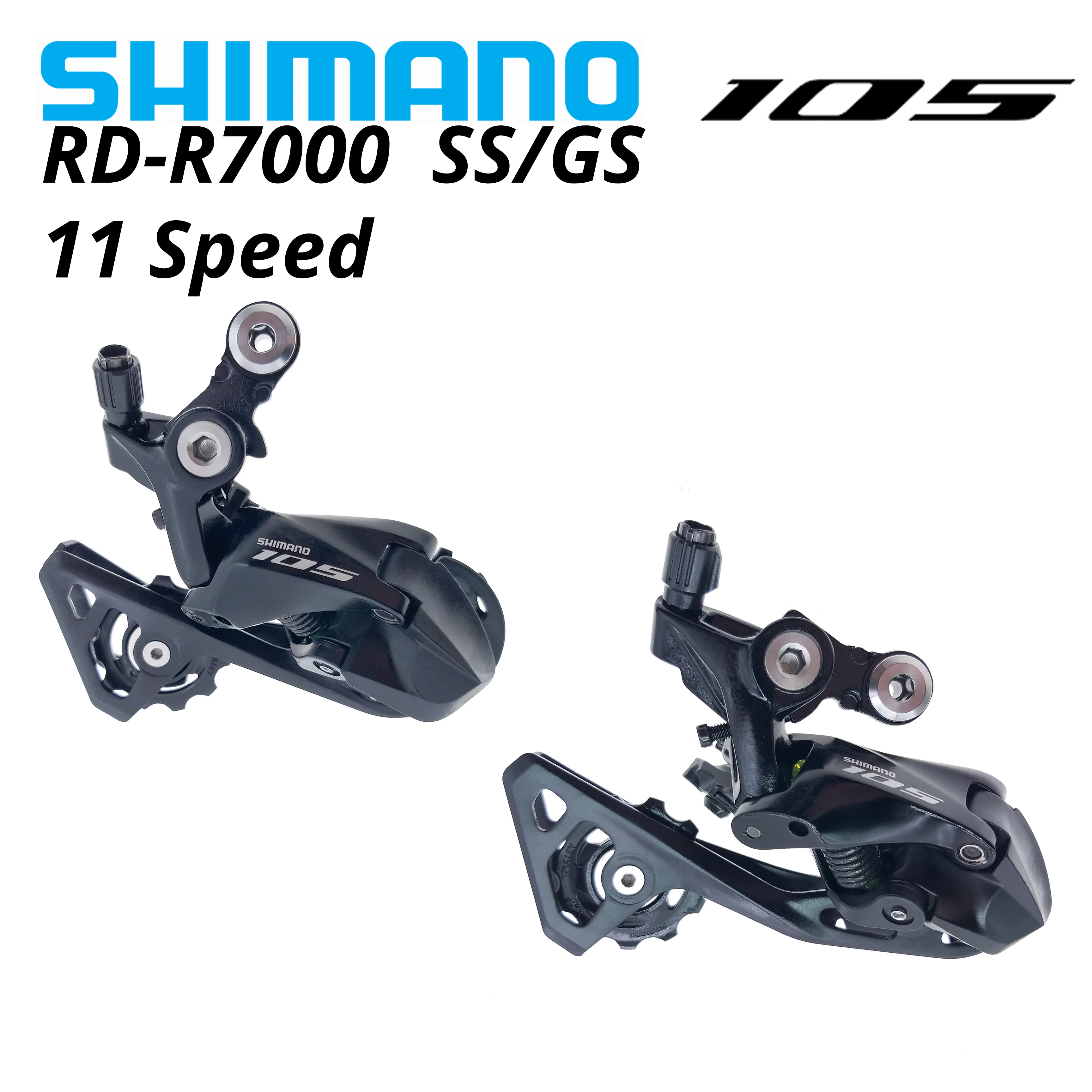 Shimano Claris R2000 SORA R3000 Tiagra 4700 105 R7000 SS GS Deragliatore posteriore a gabbia media corta per bici da strada 8/9/10/11 velocità