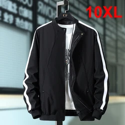 9XL 10XL Plus Size Jackets Men Autumn Windbreaker Coats Bomber Jacket Casual Fashion Baseball Jacket Male Outdoor Outerwear