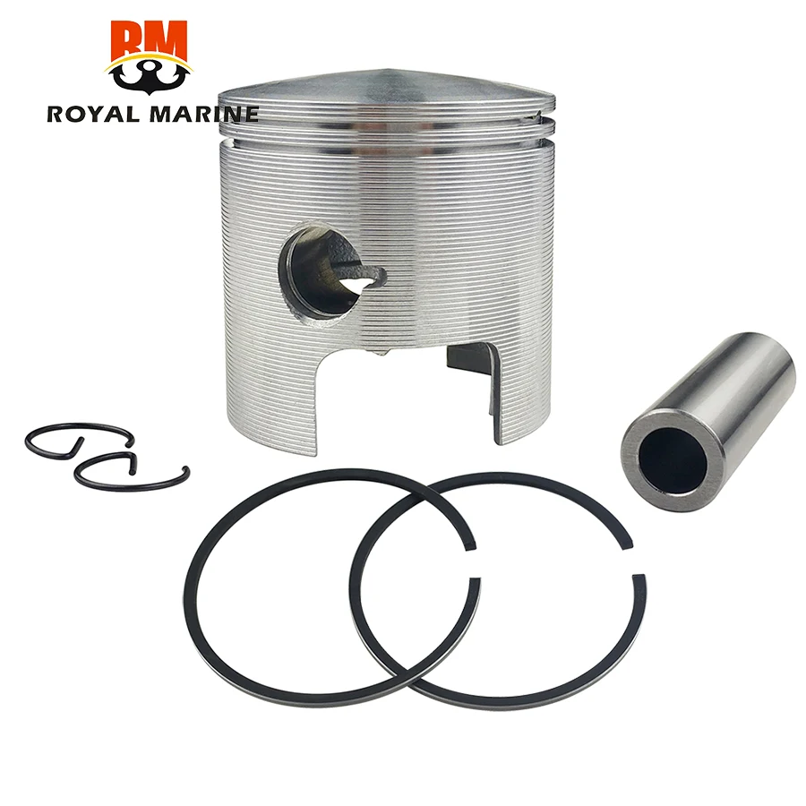 12110-94400 Piston Kit Std With Rings Replace for Suzuki Outboard Engine 40HP DT40 DT40C 79MM 12110-94400-000