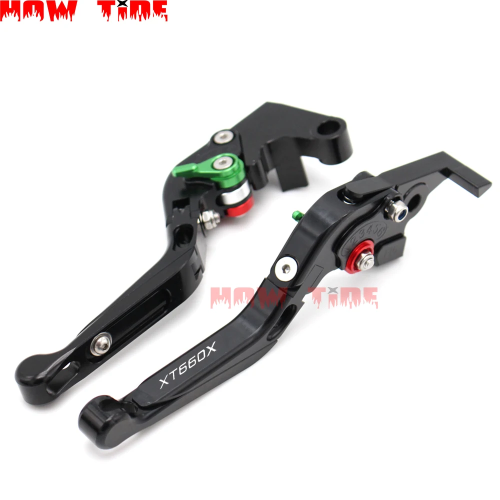 Motorcycle parts folding telescopic adjustable brake clutch lever CNC for YAMAHA XT660X XT 660X XT660 2004-2013 2012 2011