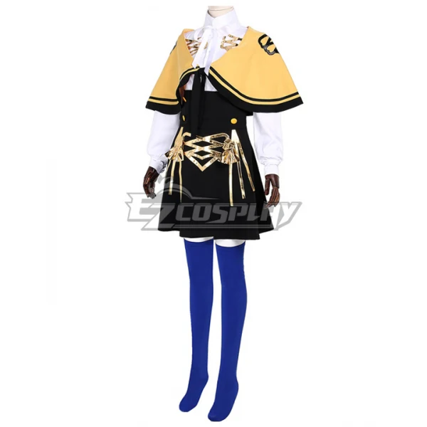 Fire Emblem: Three Houses Wind Flower Snow Moon Officers Academy Blue Lions Mercedes von Martritz Dress Cosplay Costume E001