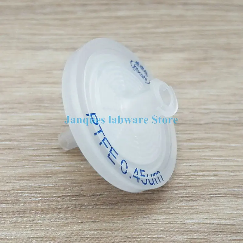 5pcs/lot 13mm 25mm Disposable hydrophobic organic Flter with PTFE Microporous Membrane For Lab liquid chromatography (HPLC)