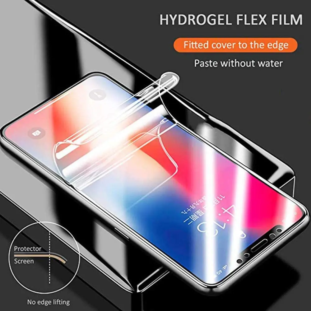 Hydrogel Film For Samsung Galaxy A8 A8+ Plus 2018 Screen Protector Protective Film 9H Anti-scratch Not Glass