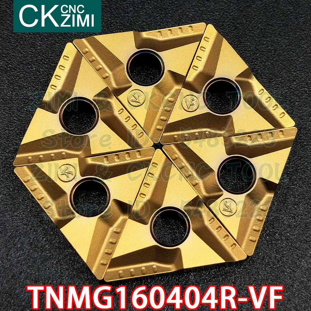 TNMG160404R-VF ZM3100 TNMG 160404R VF Carbide Dạng Tam Giác Làm Khe Miếng Dụng Cụ Kim Loại CNC Tiện Dụng Cụ Quay Rau Cho Thép Không Gỉ